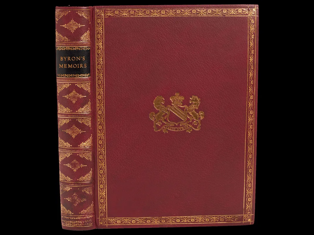 Byron's memoirs