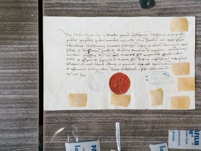 Scientists are testing this 15th-century letter for chemical traces of its author, Vlad Dracula, Transylvanian ruler and inspiration for the fictional count.