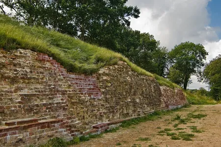 Part of the Danevirk wall surrounding Hedeby