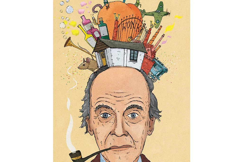 Roald Dahl illustration