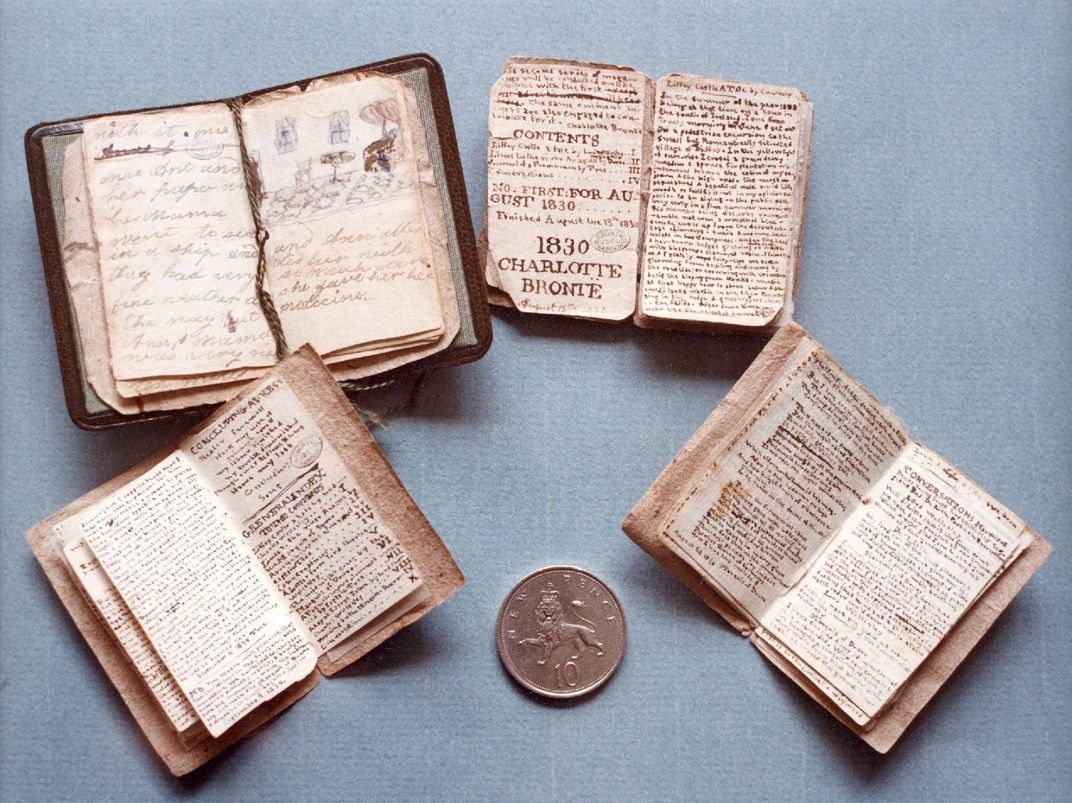 Charlotte Bronte miniature manuscripts