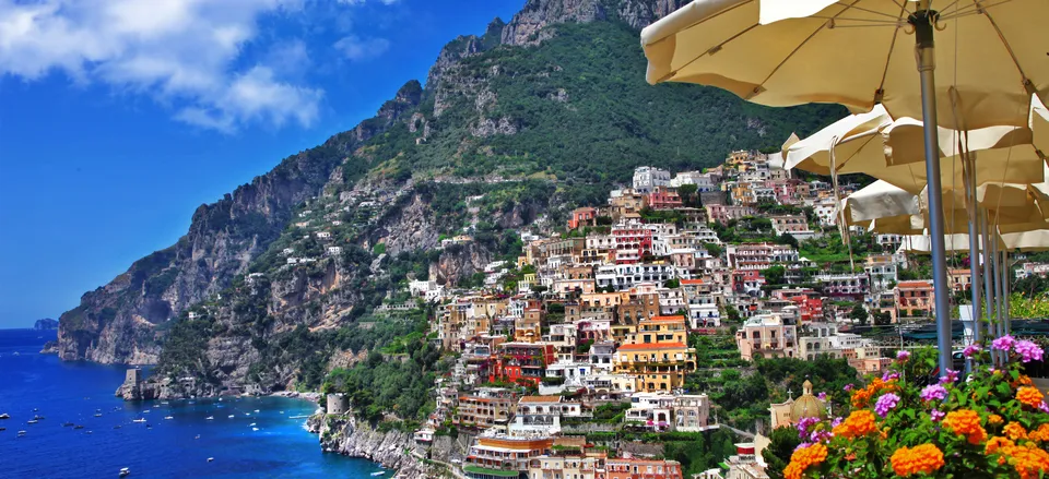  Village of Positano, along the Amalfi Coast 