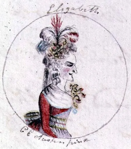 Elizabeth I drawing