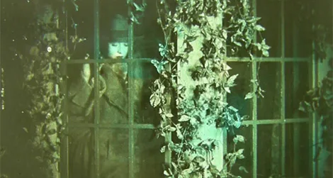 It's tempting to find hints of Hitchcock's future style in the set design and lighting for The White Shadow.