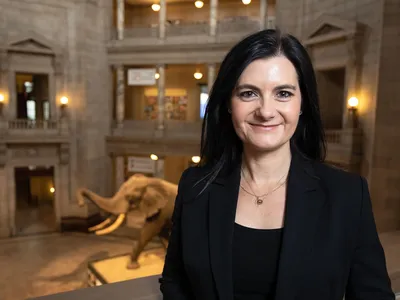 The National Museum of Natural History’s new Chief Scientist, Dr. Rebecca Johnson (James D. Tiller, Smithsonian Institution)