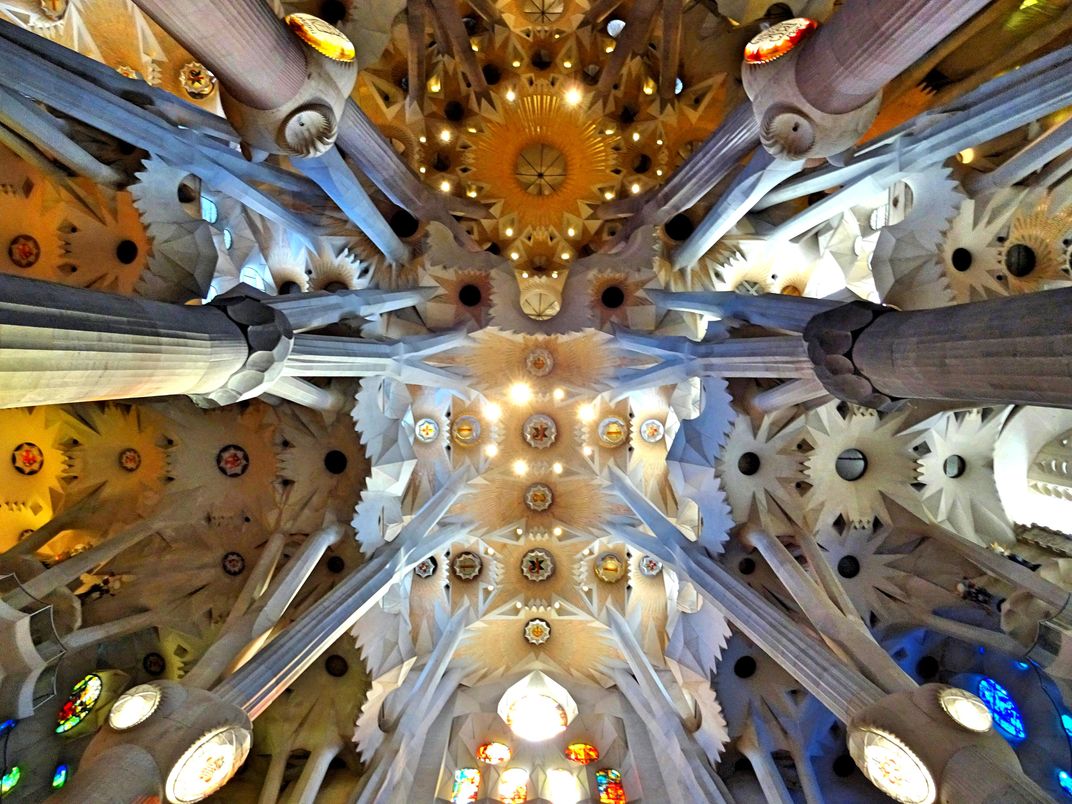 Ceiling of Sagrada Familia | Smithsonian Photo Contest | Smithsonian ...