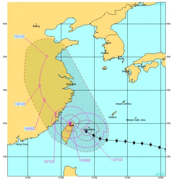 Already Dealing With Deadly Flooding, China Faces Down a Hurricane