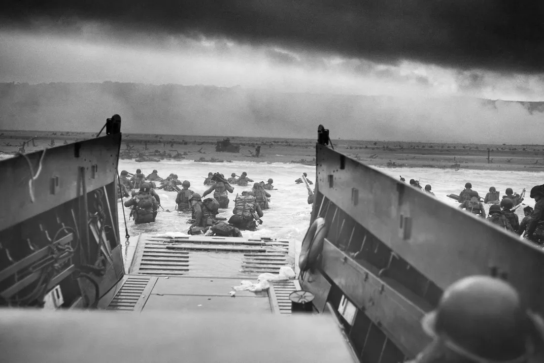 The Normandy Landing. Credit: Robert F. Sargent