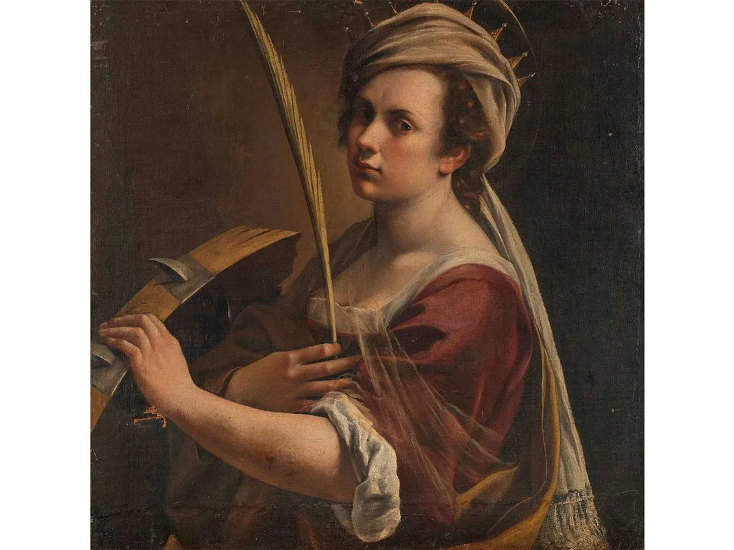 Artemisia Gentileschi Self-Portrait as Saint Catherine of Alexandra