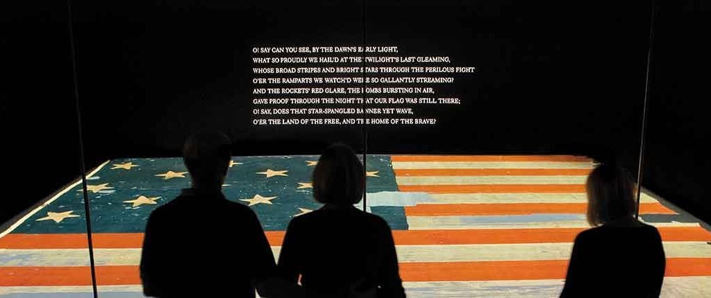 Family Viewing Star-Spangled Banner