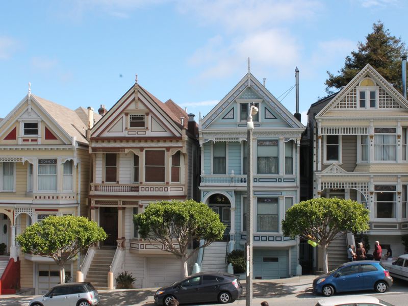 Painted Ladies Houses in San Francisco Smithsonian Photo Contest Smithsonian Magazine
