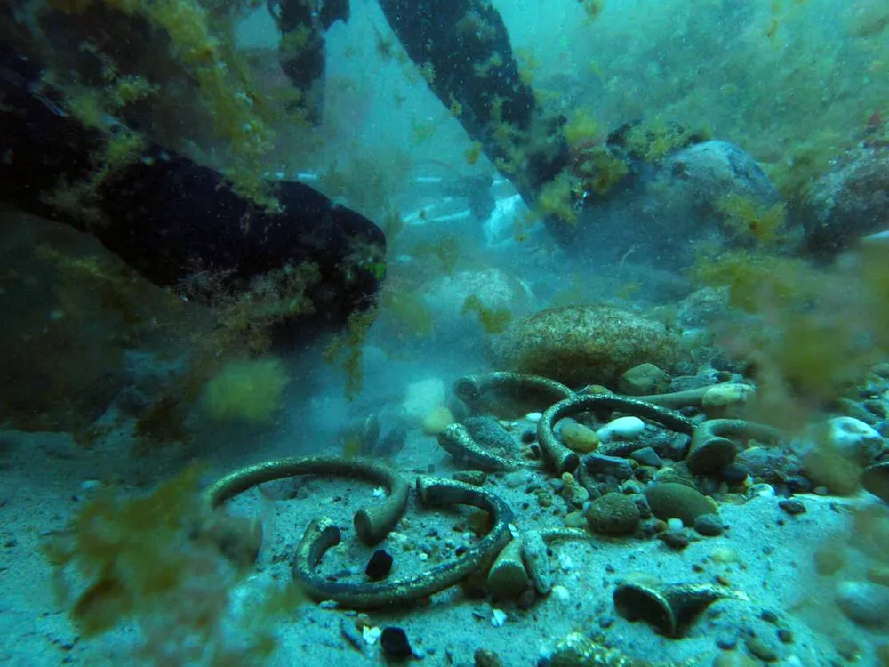 Excavation of the wreck of the Whydah Gally slave trader