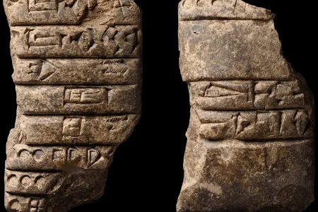 This clay tablet sports the name of an Akkadian governor.