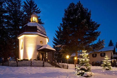 View of the Silent Night Chapel
