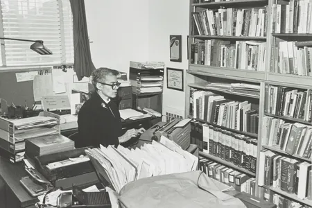 Attorney, author, scholar and reverend Pauli Murray, pictured here on December 22, 1976