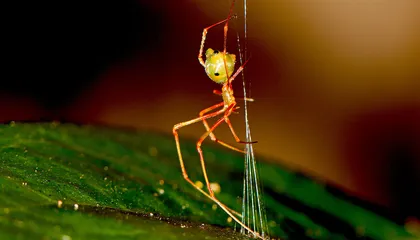 This Newly Discovered Spider Builds a Unique Web That Sends Ants Catapulting Through the Air