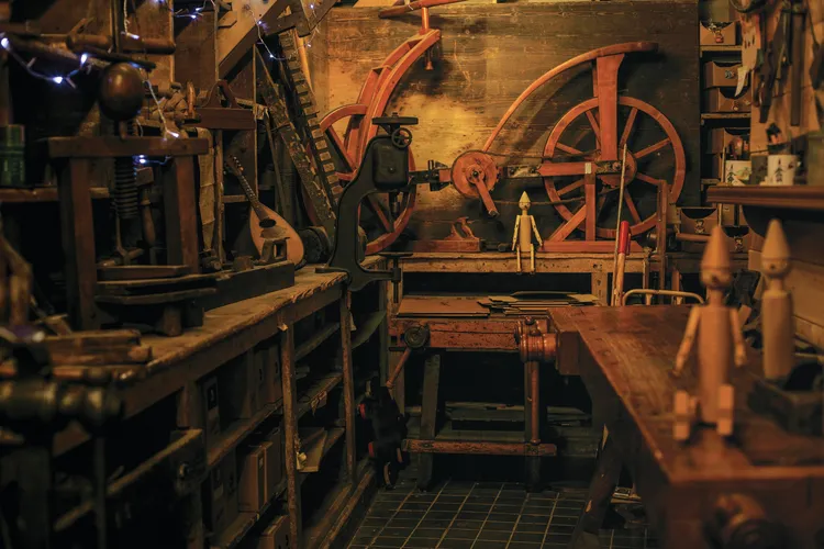 Bartolucci’s shop in Florence