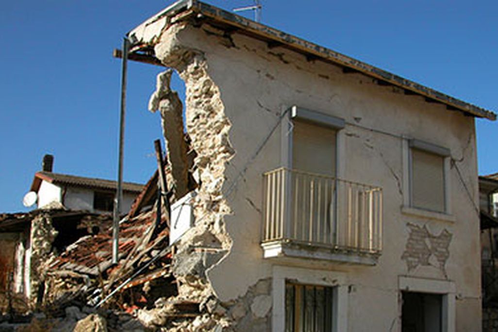 The April 6, 2009 earthquake in Italy destroyed many buildings, new and old.
