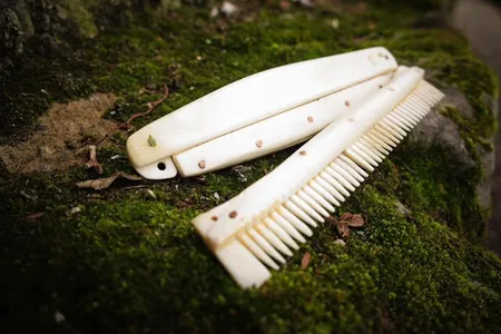 Evidence from reindeer combs, like the one above, hints that the Vikings may have traded with Denmark before they started raiding England. 