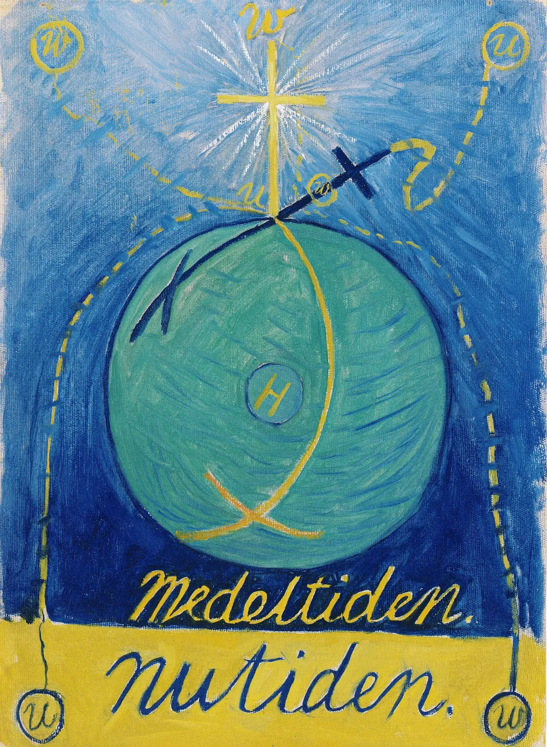 Primordial Chaos, No. 12, Hilma af Klint, 1906-1907