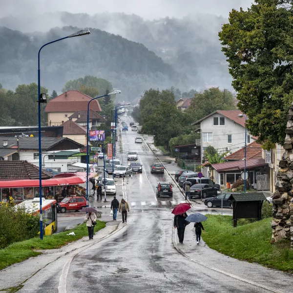 Wet day, Arilje, Serbia thumbnail
