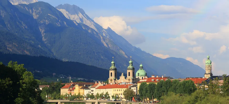  Innsbruck, nestled amid the Alps 