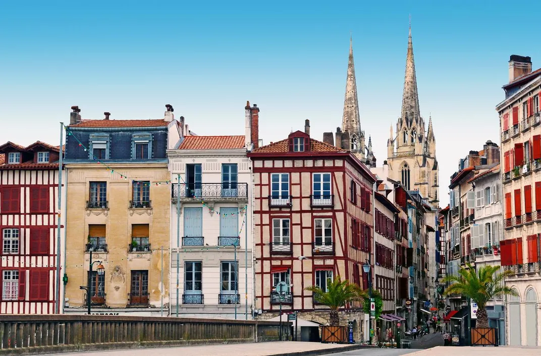 Street scene in Bayonne