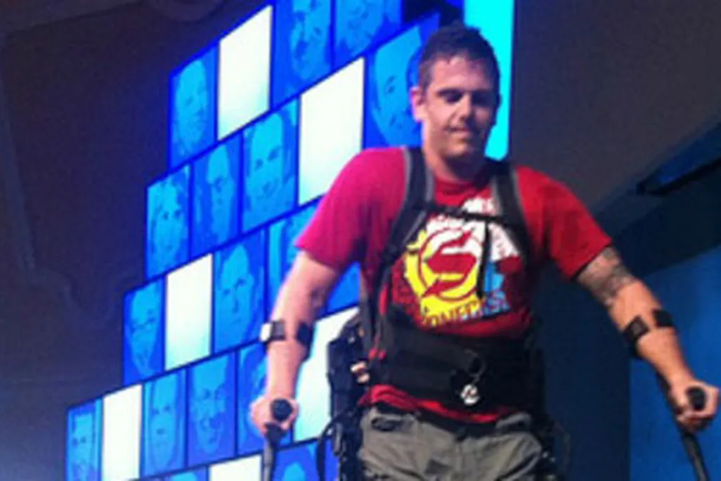 Body suits are allowing paralyzed people to stand and move.
