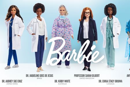 The one-of-a-kind dolls were designed to represent frontline heroes who worked tirelessly during the pandemic. 


