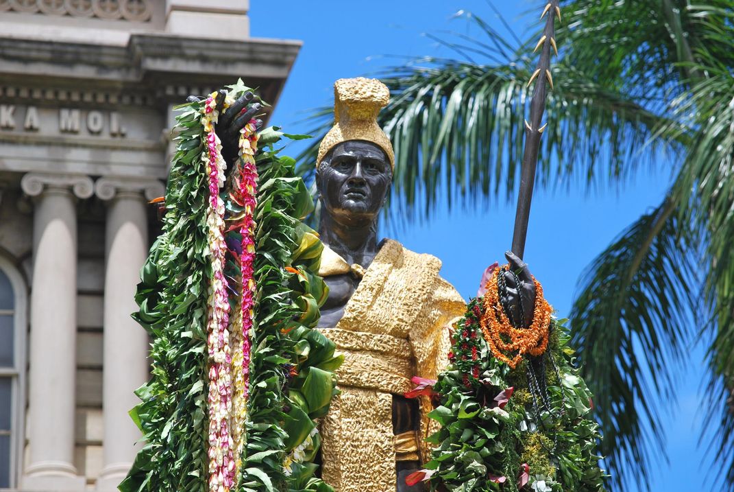 Statue of King Kamehameha, Honolulu, Oahu