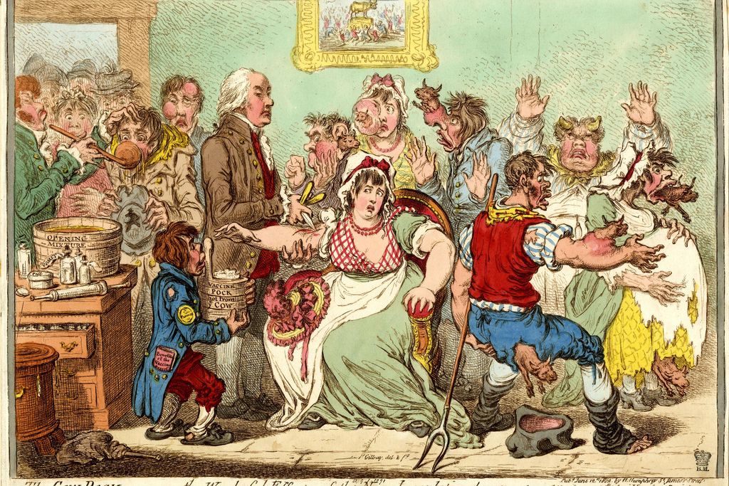 The Cow Pock, 1802