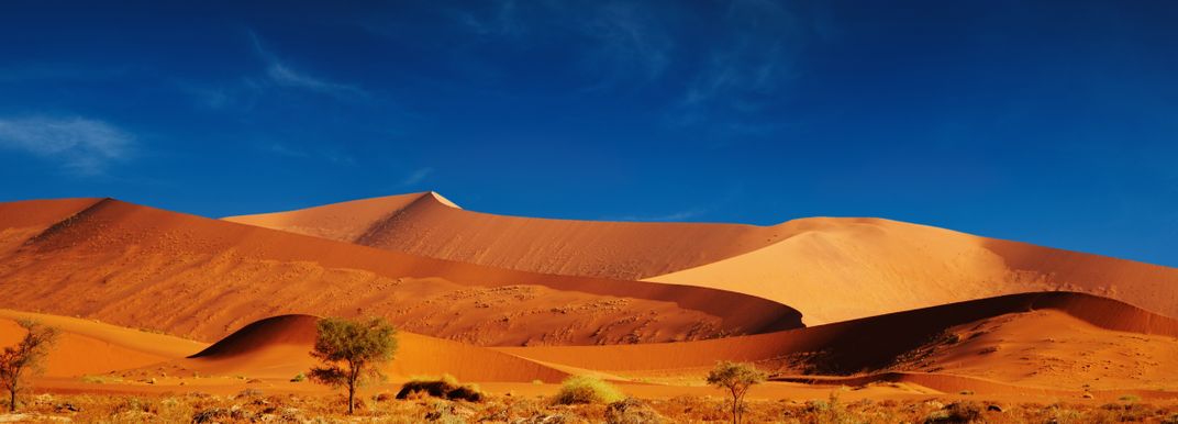 The evocative dunes at Sossusvlei