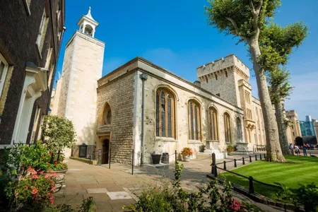 The excavations are taking place at&nbsp;the Chapel Royal of St. Peter ad Vincula while crews install an elevator to make the landmark more accessible.
