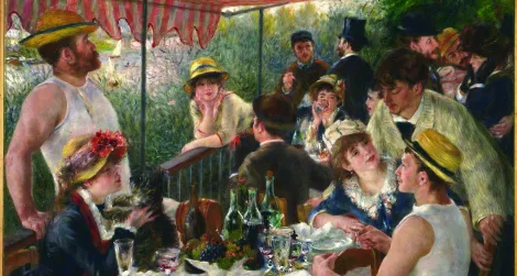 Luncheon of the Boating Party (1881) by Pierre-Auguste Renoir