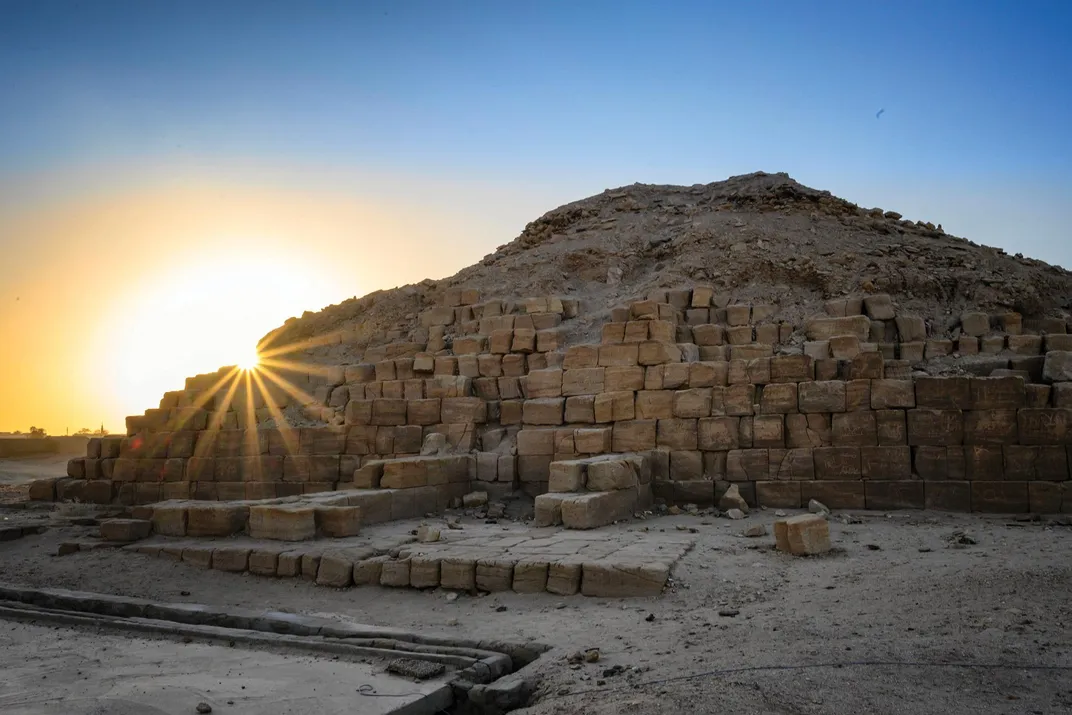 The largest pyramid at El-Kurru