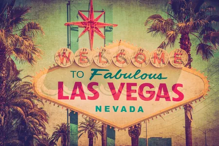 The city&rsquo;s classic sign, 25 feet tall, was designed by commercial artist Betty Willis&nbsp;in 1959.