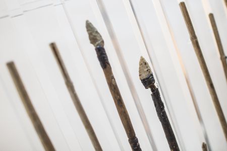 Otzi carried 14 arrows in his quiver, but only two had arrowheads and feather fletching.