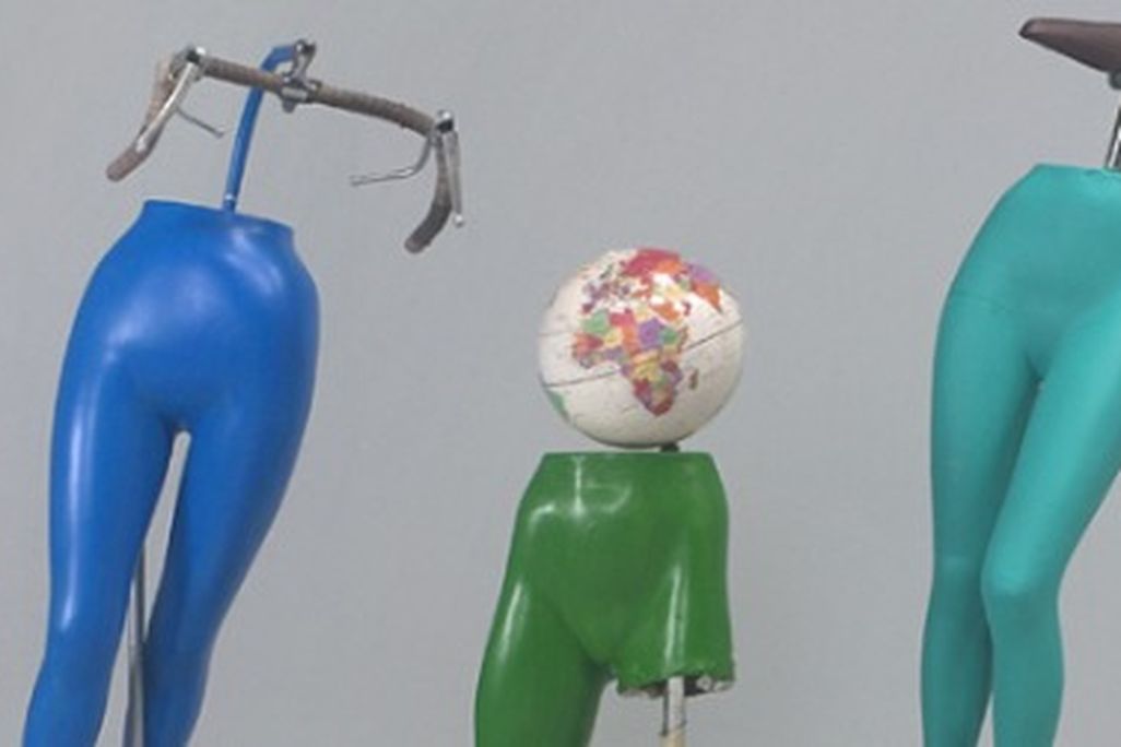 Come see BK Adam's "Exercise Your Mynd" exhibition and make your own walking figures.