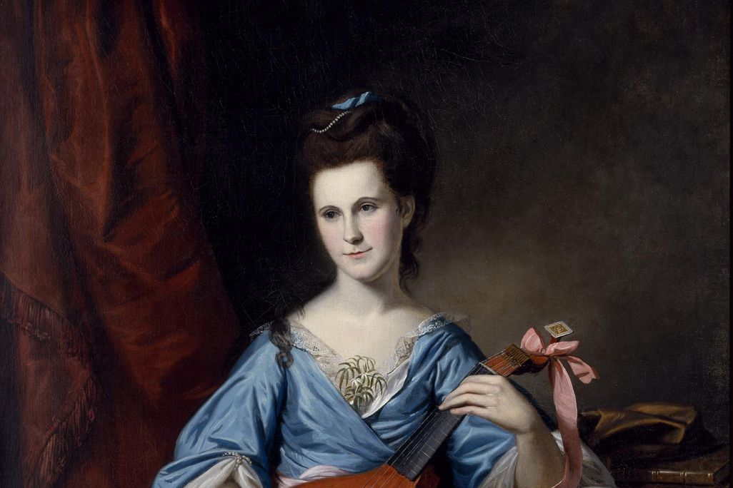 Julia Stockton Rush was painted by Charles Willson Peale.