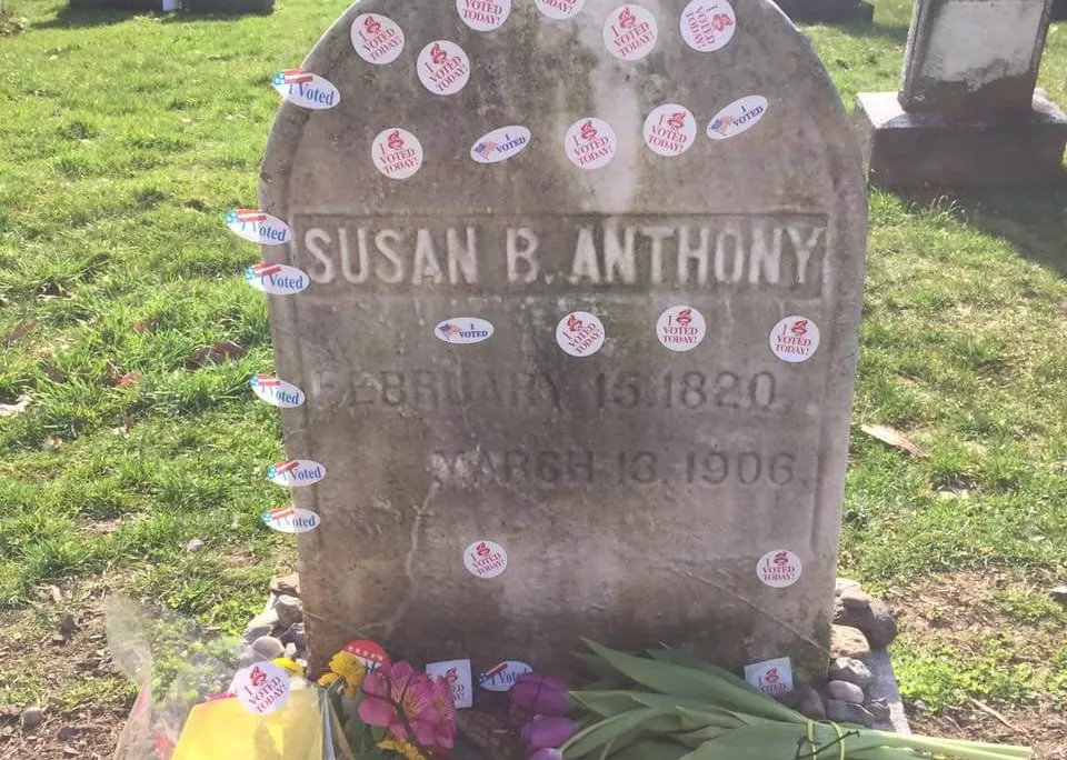 Susan B. Anthony's Grave