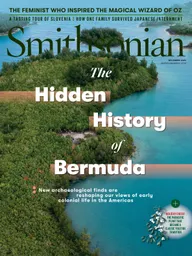Cover of Smithsonian magazine issue from December 2024