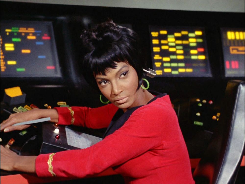 Nichelle Nichols as Lt. Nyota Uhura