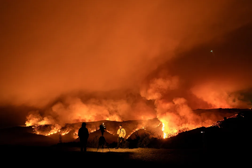 A Los Angeles Photographer Captures the Devastating Fires Threatening His Beloved Community