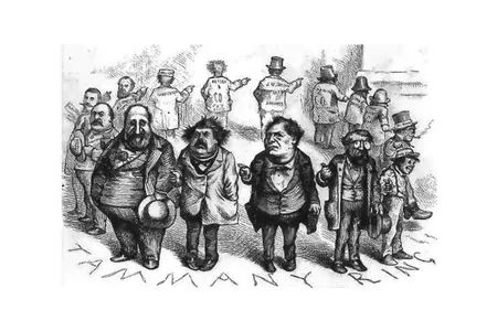 Boss Tweed and the Tammany Ring, caricatured by Thomas Nast, c. 1870
