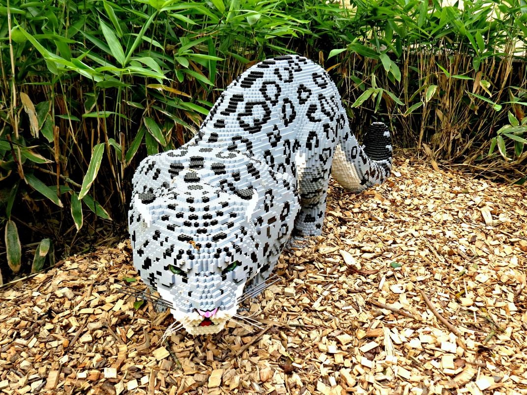 This Artist Uses Thousands of Lego Bricks to Make Lifelike Sculptures of Animals