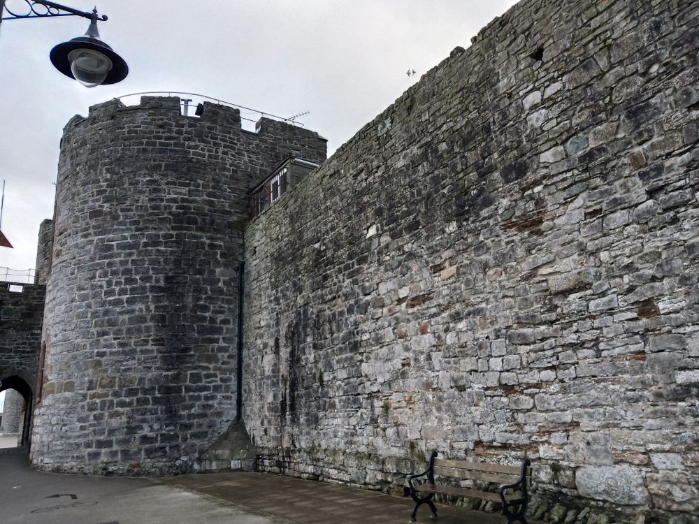 Caernarfon walls