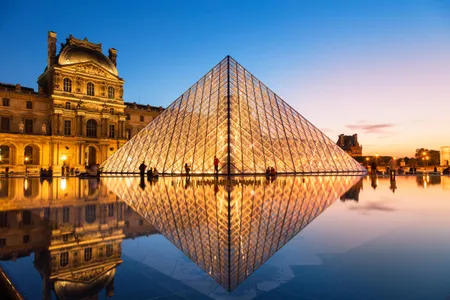 The Louvre Pyramid is arguably the architect's best-known work. 
