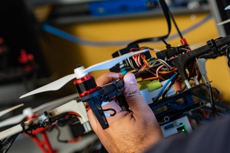 Rice University scientists have programmed drones to coordinate their tracking efforts with each other.
