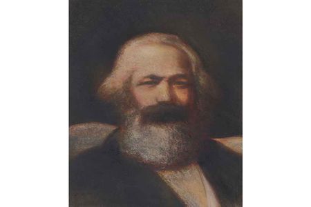 Karl Marx by John Collier, 1977