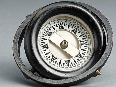Merchant seaman Waldemar Semenov used this compass to steer toward safety.